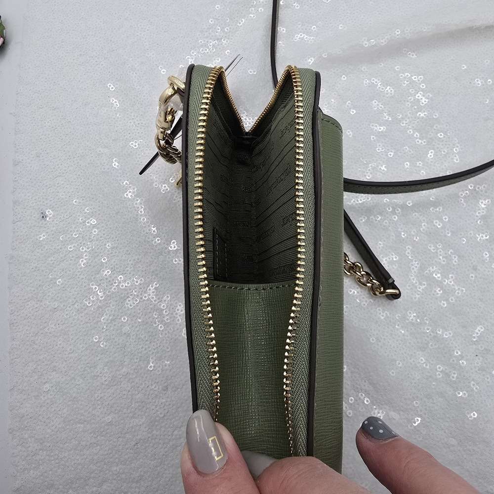 Kate Spade New York Leather Morgan North South Phone Crossbody - Picture 9 of 13